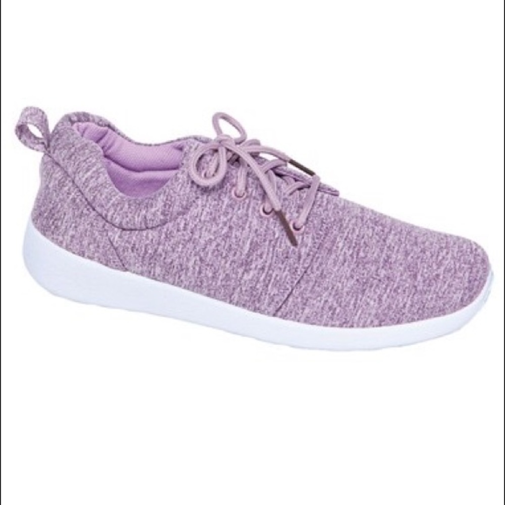 BRAND new Kathy sneaker heather purple size 7w - Picture 1 of 3